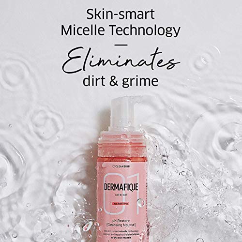 Dermafique pH Restore Foaming Mousse – 150ml, Gently Remove Impurities, Ultra Mild Foaming Face Cleanser | Soap, Paraben &amp; Alcohol Free | Dermatologist Tested Face Wash - View 2 of 3