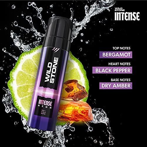 Wild Stone Intense Neon and Trance No Gas Deodorant Spray for Men, Pack of 2 (120ml each) FROM INDIA (SAM) - View 3 of 3