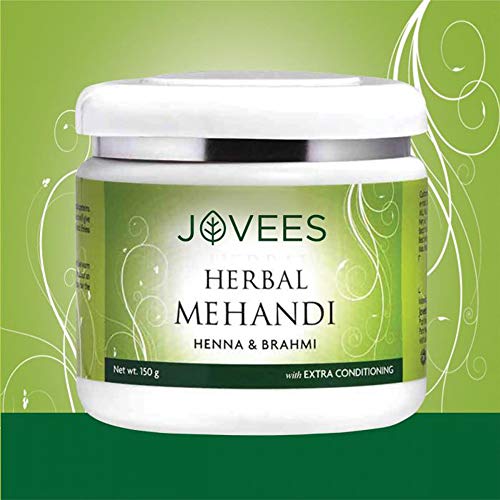 Jovees Herbal Mehandi for Natural Color | 100% Herbal with Henna &amp; Brahmi- 150 g - View 2 of 3
