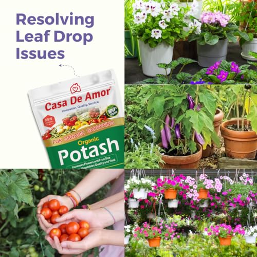 Casa De Amor Organic Potash Essential Fertilizer For Gardening (900 Gm), Granules (FROM INDIA)NUZ - View 7 of 8