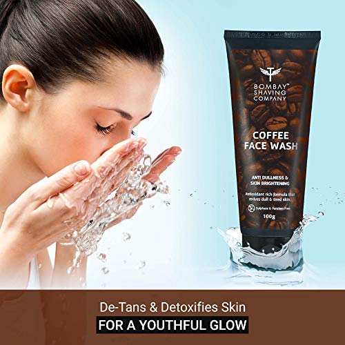 Bombay Shaving Co Coffee Face Wash for Men &amp; Women - Deep-Cleanses, De-Tans &amp; Blackhead Removal | Made in India FROM INDIA (SAM) - View 4 of 4