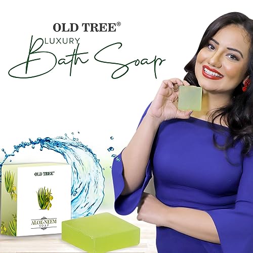 Old Tree Herbal Bath Soap Combo 100g each (Pack of 8) - Assorted Natural Bathing Soap Bar for Men and Women - Gift Set for Family &amp; Friends FROM INDIA (SAM) - View 2 of 4
