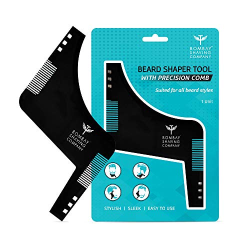 Bombay Shaving Company Beard Shaper Tool With Comb For Men | Home And Salon Use | Beard Care Styling Comb | Black Color | Pack Of 1 FROM INDIA (SAM) - View 2 of 4
