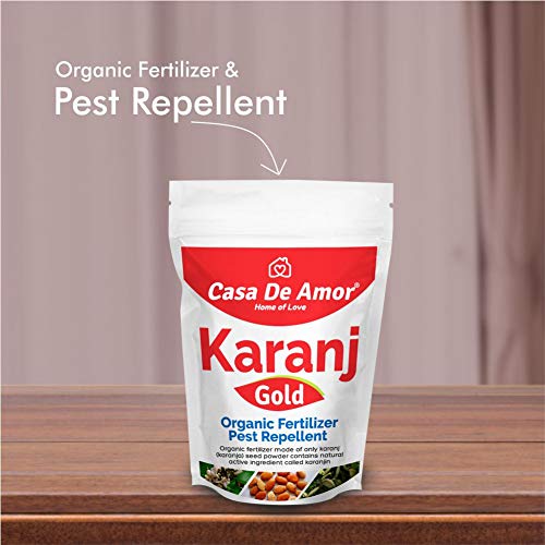 Casa De Amor Karanj Powder Organic Essential Fertilizer and Pest Repellent- 900 GM (FROM INDIA)NUZ - View 4 of 8