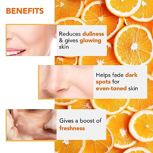 Botanic Hearth Brightening Vitamin C Foaming Face Wash with Papaya &amp; Orange Extracts | Built-In Silicone Brush for Deep Cleansing &amp; Glowing Skin | Paraben &amp; Sulphate Free | For Women &amp; Men | 150ml - View 3 of 3