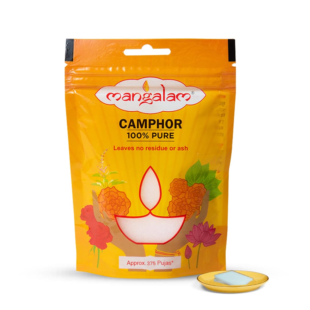 Mangalam Camphor Slab 100g Pouch - View 2 of 3