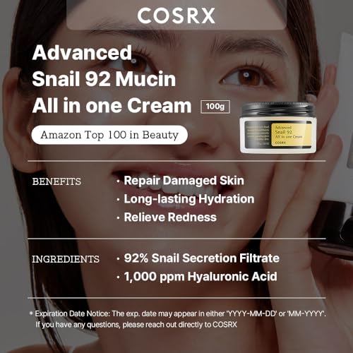 Cosrx Advanced Snail 92 All In One Cream (100ml) - View 2 of 3