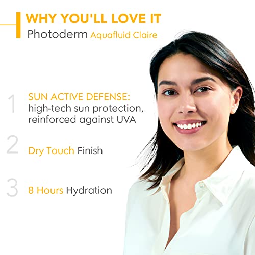 Bioderma Photoderm Aquafluide Sunscreen SPF 50+ Claire - Sun Active Defense, 40ml - View 2 of 3