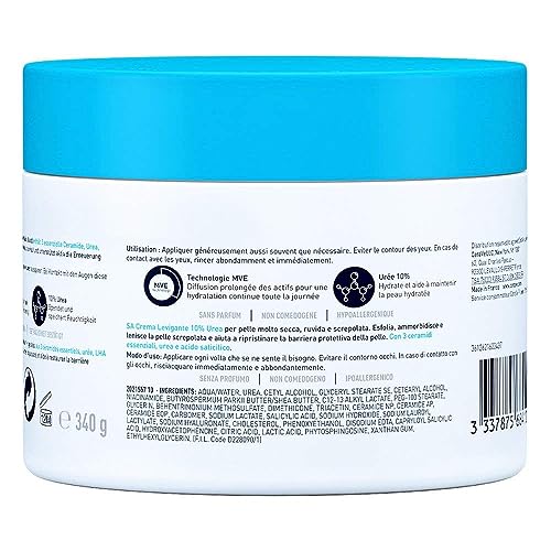 CeraVe SA Smoothing Cream 340g/12oz | Body Moisturiser for Smoother Skin in Just 3 Days - View 2 of 2