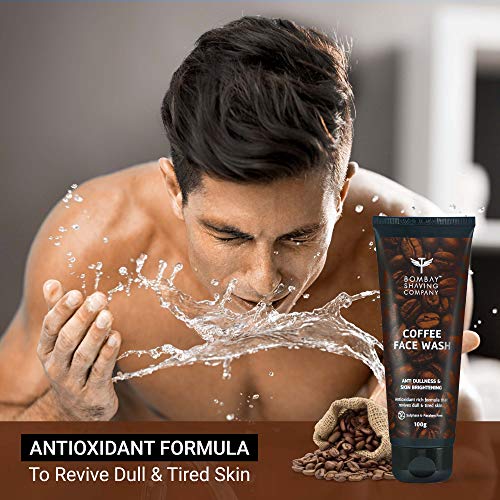 Bombay Shaving Co Coffee Face Wash for Men &amp; Women - Deep-Cleanses, De-Tans &amp; Blackhead Removal | Made in India FROM INDIA (SAM) - View 2 of 4