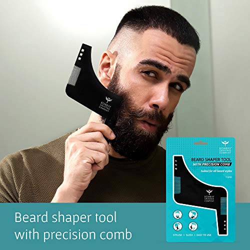 Bombay Shaving Company Beard Shaper Tool With Comb For Men | Home And Salon Use | Beard Care Styling Comb | Black Color | Pack Of 1 FROM INDIA (SAM) - View 4 of 4