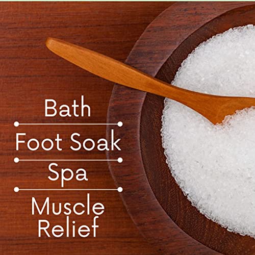 Casa De Amor Premium Epsom Salt for Soothe Muscles, Rejuvenate Skin, and Boost Plant Growth, Body to Soak, Refresh &amp; Garden (900 gm) (FROM INDIA)NUZ - View 5 of 8