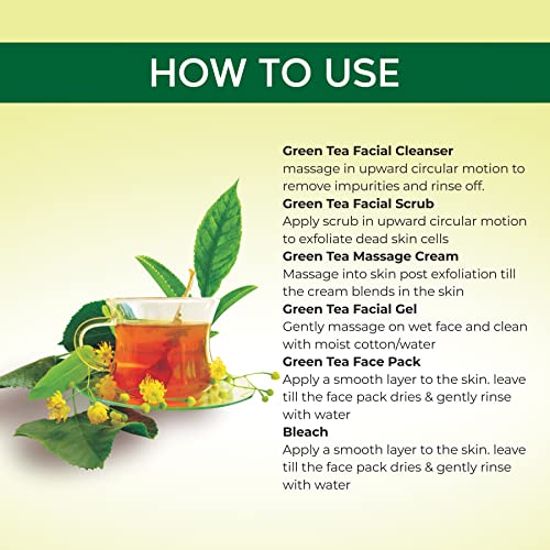 BEEONE FACIAL KIT GREEN TEA 312 GMS (FROM INDIA)SAB - View 2 of 3