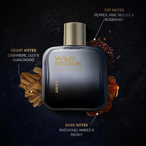 Wild Stone Ammo Eau De Parfum for Men, 100ml|Spicy and Woody Long Lasting Perfume for Men|Premium Perfume|EDP FROM INDIA (SAM) - View 3 of 3