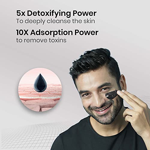 Bombay Shaving Company Activated Charcoal Peel Off Mask With 5X Detoxifying Power, Fights Pollution And De-Tans Skin For Men And Women, 100G (Pack Of 1) FROM INDIA (SAM) - View 4 of 4