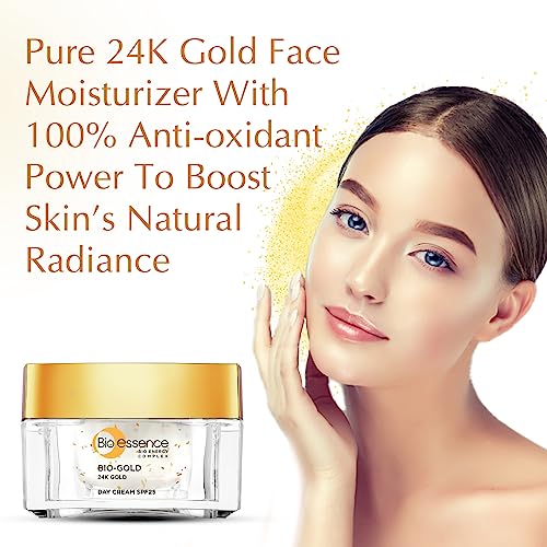 Bio-essence Bio-Gold Day Cream SPF25/PA+++ (40 gm) (FROM INDIA SAB) - View 2 of 3