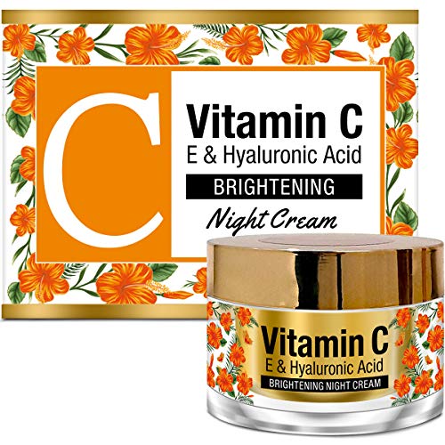 St.Botanica Vitamin C, E &amp; Hyaluronic Acid Brightening Night Cream (With Science + Botanical Actives), 50g (FROM INDIA SAB) - View 3 of 3