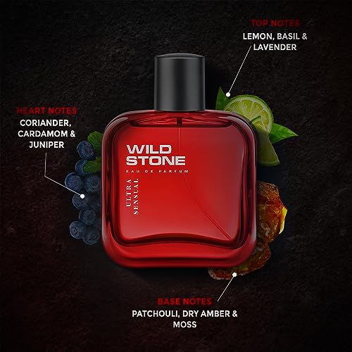 Wild Stone Ultra Sensual Premium Perfume for Men, 50ml|Long Lasting Eau De Parfum|Luxury Fragrances FROM INDIA (SAM) - View 2 of 4
