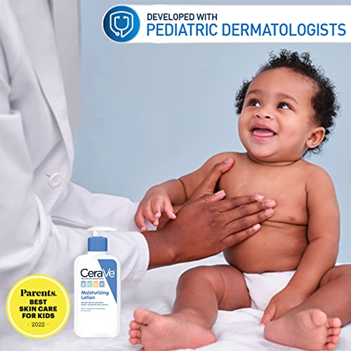 CeraVe Baby Lotion 8 Ounce Gentle Baby Skin Care with Hyaluronic Acid Paraben &amp; Fragrance Free - View 3 of 4