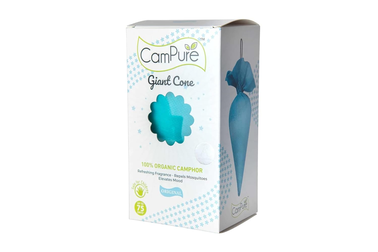 Mangalam Campure Camphor Giant Cone (Original) Pack of 1 - Room, Car and Air Freshener &amp; Mosquito Repellent - View 4 of 5