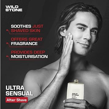 Wild Stone Ultra Sensual After Shave Lotion for Men 50ml FROM INDIA (SAM) - View 2 of 3