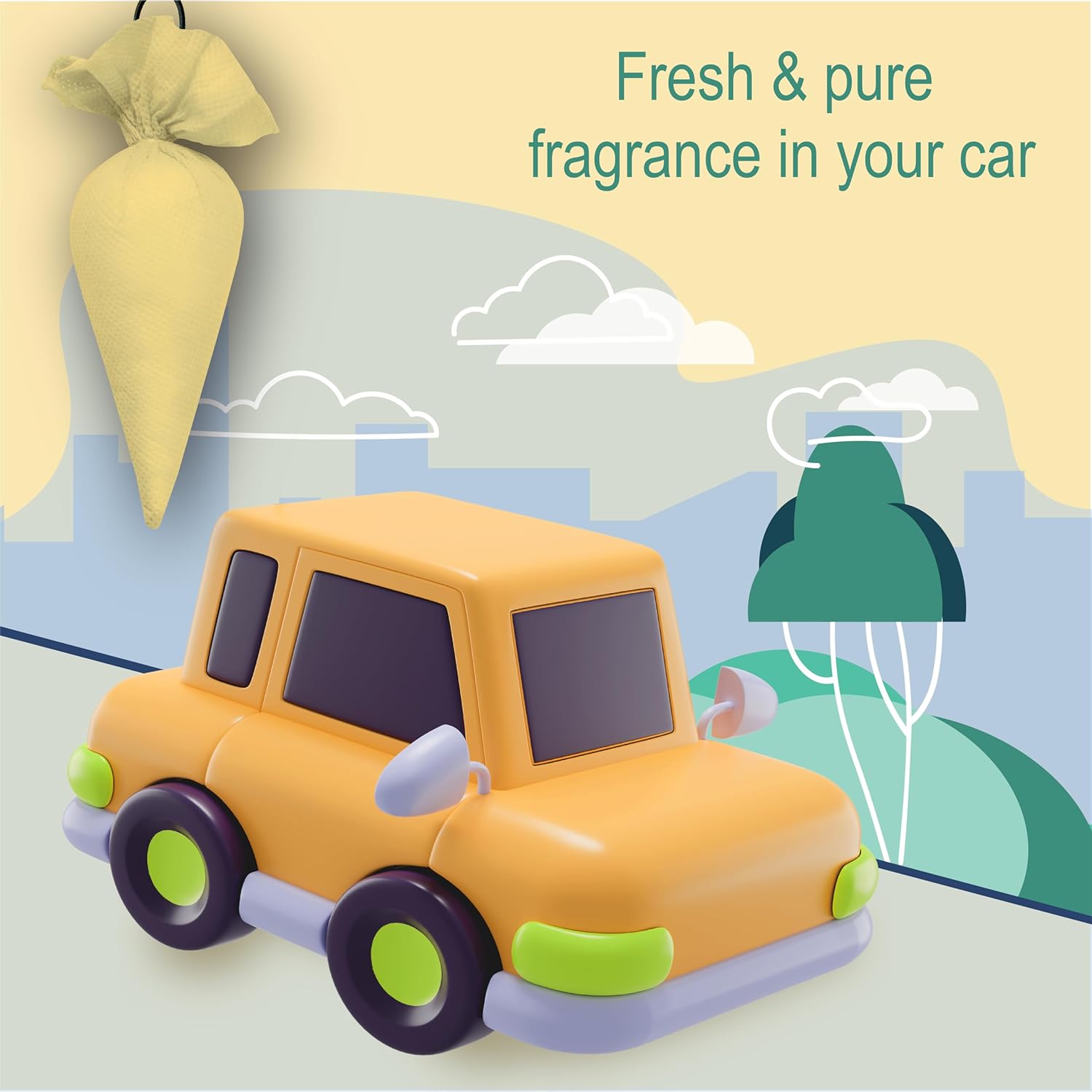 CamPure Camphor Cone (Mogra + Bhimseni) Pack Of 2 - Room, Car and Air Freshener &amp; Mosquito Repellent - View 3 of 5