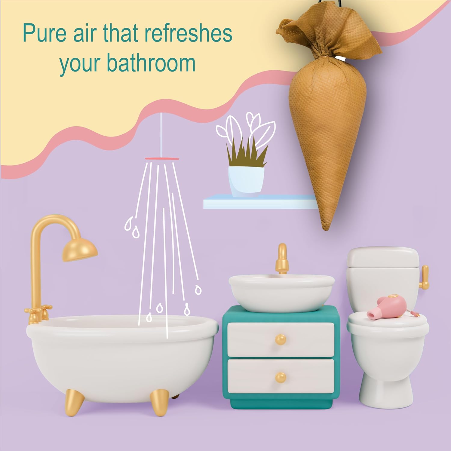CamPure Camphor Cone (Sandalwood + Mogra) Pack Of 2 - Room, Car and Air Freshener &amp; Mosquito Repellent - View 4 of 5