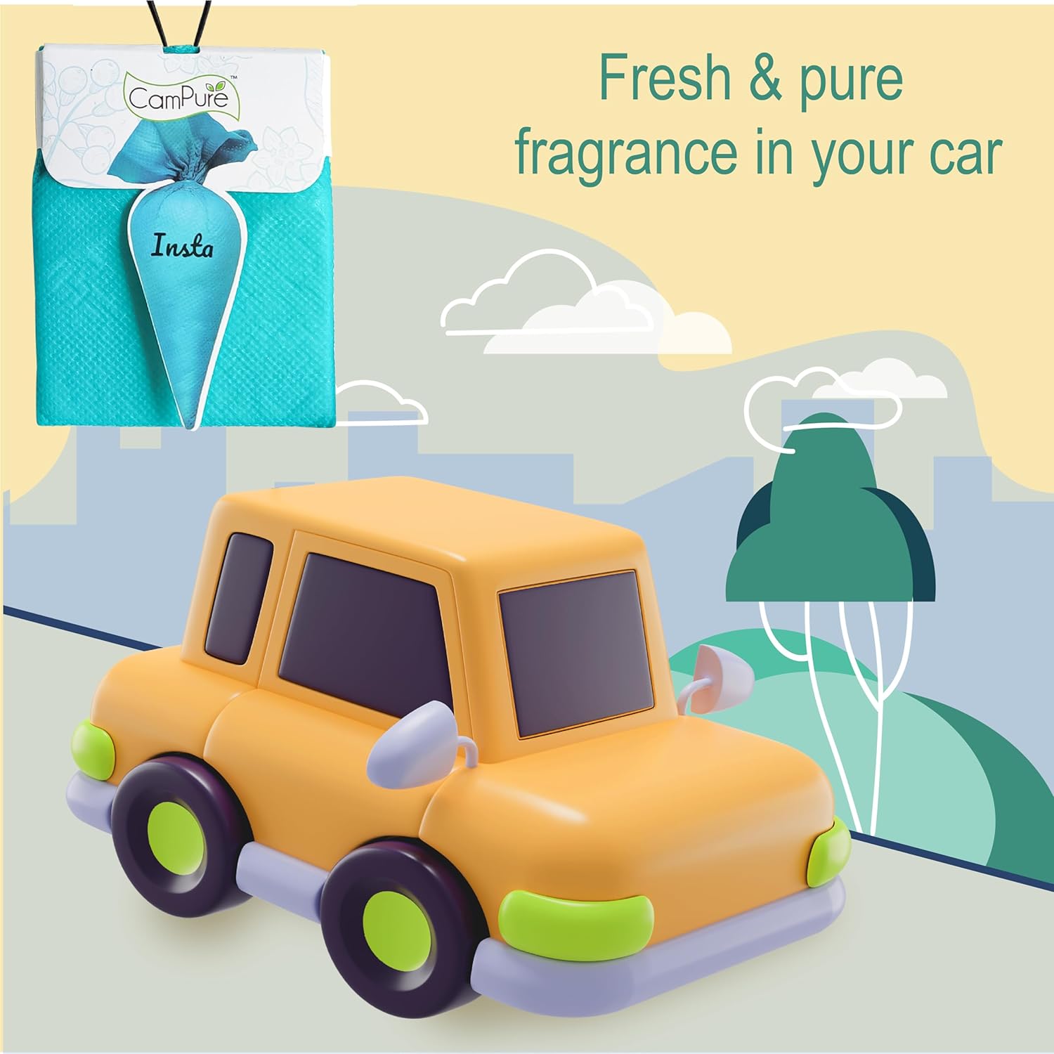 CamPure Camphor Insta Cone (Original) (Pack of 3) - Room, Car and Air Freshener &amp; Mosquito Repellent,?150 gram - View 4 of 5