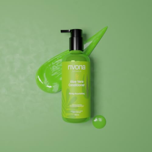 Rivona Naturals Aloe Vera Conditioner | Aloe Vera + Neem |Anti Frizz and Smoothening | For Men &amp; Women | All Hair types | 250 ml - View 3 of 3