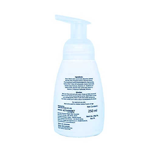 Ethiglo Plus Foaming Face Wash 250ml (FROM INDIA SAB) - View 2 of 3
