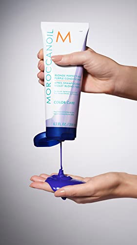 Moroccanoil Blonde Perfecting Purple Conditioner 200ml (FROM INDIA SAB) - View 2 of 3