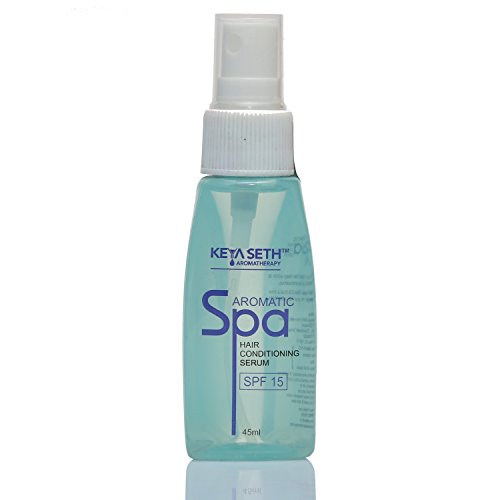 KEYA SETH AROMATHERAPY, DEVICE OF DROP Aromatic Spa Hair Conditioning Serum with SPF 15 42ml Pack of 2  (FROM INDIA SAB) - View 2 of 3
