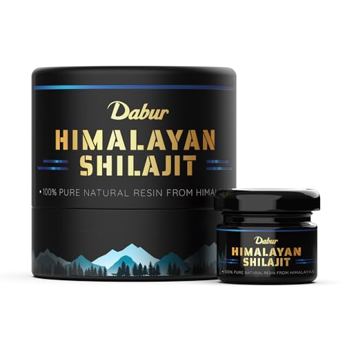 Dabur Himalayan Shilajit Resin - 15g | 100% Pure Shilajit | Boosts Stamina And Energy | Builds Immunity - Related product