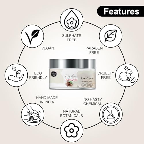 OG BEAUTY Capuchino Refreshing Face Cream 50 GM(FROM INDIA)NUZ - View 3 of 5