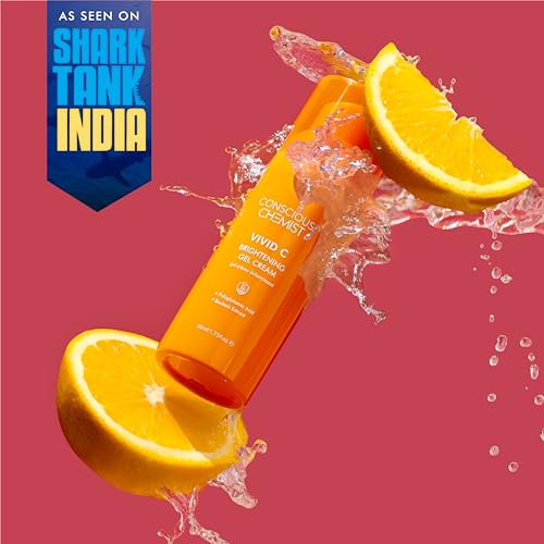 Conscious Chemist™ Vitamin C Face Cream SPF30 PA+++ | Lightweight Gel with Polyglutamic Acid | For Healthy &amp; Bright Skin | All Skin Types | Fragrance Free, Cruelty Free | 50ml  (FROM INDIA SAB) - View 2 of 3