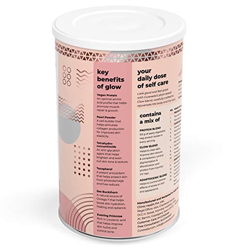 Cureveda Collagen Builder for Women-glow,complexion,-plant-based Skin supplement, anti-aging,300 gm (600gm powder) - View 5 of 8