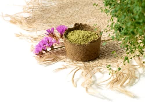 SVATV Henna Powder (Lawsonia Inermis) Natural Looking Hair &amp; Glossy Strengthens And Repairs Damage Hair for Men and Women Natural Hair Color - 227g | 08oz FROM DUBAI (SAM) - View 2 of 3