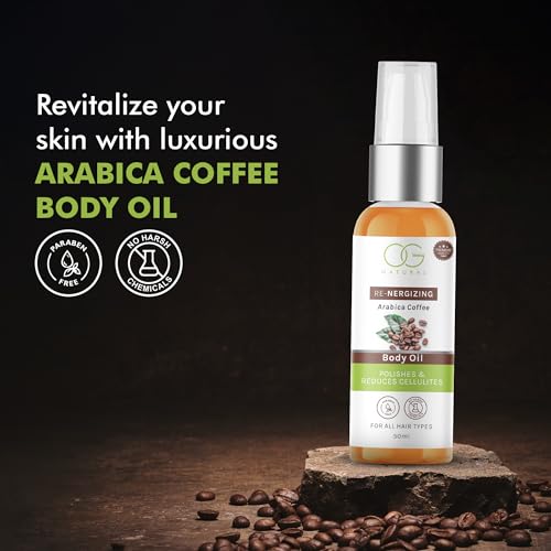 OG BEAUTY NATURAL Re-Nergizing Arabica Coffee Body Oil 50 Ml(fFROM INDIA)NUZ - View 4 of 5
