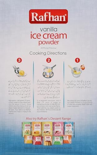 Rafhan Vanilla Ice Cream Powder 275g - View 3 of 4