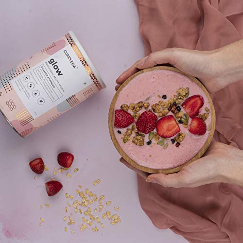 Cureveda Collagen Builder for Women-glow,complexion,-plant-based Skin supplement, anti-aging,300 gm (600gm powder) - View 2 of 8