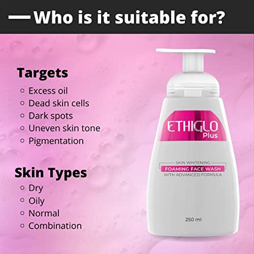 Ethiglo Plus Foaming Face Wash 250ml (FROM INDIA SAB) - View 3 of 3