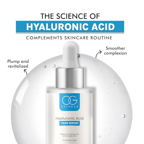 OG BEAUTY SCIENCE Hyaluronic Face Serum 30 Ml - Moisturizing Anti-Aging Formula with Hyaluronic Acid(fFROM INDIA)NUZ - View 4 of 4