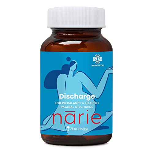 ZEROHARM Narie Discharge Capsules|For Healthy White Discharge|Prevents Uti&amp;Yeast Infection|Reduces Itching,Burning,Odour|Balances Ph|Cranberry,Hibiscus Extract,D-Mannose|Probiotics,Pack of 1About this item ✔NARIE DISCHARGE, FOR BALANCED VAGINAL HEALTH: Narie Discharge by ZeroHarm is a plant-based, science-backed supplement. Powered with Cranberry, Hibiscus Extract, D-Mannose, prebiotic Psyllium husk, and probiotics like Lactobacillus plantarum, Lactobacillus acidophilus, Lactobacillus rhamnosus, Lactobacillus crispatus, Lactobacillus reuteri, and Lactobacillus fermentum to promote optimum vaginal health &amp; fight abnormal discharge. ✔PREVENTS ABNORMAL DISCHARGE: Yeast infections and UTIs tend to cause discoloured, thick, itchy, excessive discharge with odour and burning sensation. Narie Discharge prevents vaginal discharge on non-period days and unhealthy discharge by treating the root cause. ✔BALANCES pH: The added probiotic strains in Narie Discharge introduce good bacteria to help balance the pH and maintain an acidic environment. ✔FIGHTS UTIs AND OTHER INFECTIONS: Narie Discharge is loaded with anti-fungal and antibacterial properties of natural extracts and probiotics. Helps prevent the recurrence of infection and provides long-lasting relief. ✔FIGHTS ITCHING &amp; ODOUR: Probiotics help restore vaginal balance to help fight itching, odour, and discomfort caused by infections and irritants. ✔STAYING TRUE TO OUR ROOTS: At ZeroHarm Sciences, we take responsibility for all the plant-based solutions we offer. With our vertical integration, from seed to consumption, everything is traceable. Our ethics are rooted deep in our system. The best of nature, that's all we've to offer. ✔FSSAI CERTIFIED: Narie Discharge by ZeroHarm is trusted &amp; certified by FSSAI. ✔PLANT-BASED GOODNESS BY ZEROHARM: ZeroHarm Sciences offer plant-based solutions that are curated in international labs, validated by experts, and tested to have zero side effects. We at ZeroHarm, employ unique extraction to retain the purity and deliver the highest efficacy. - Related product