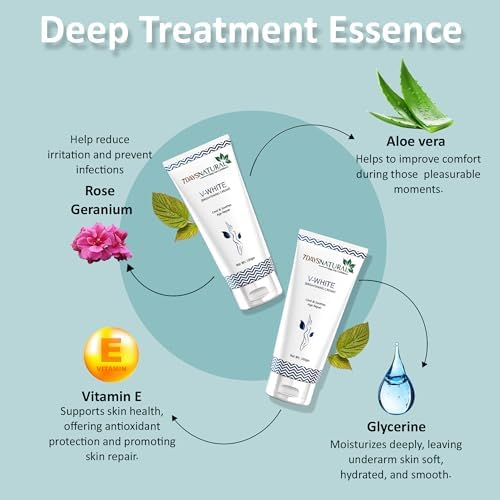 7 DAYS V-Whitening Cream Intimate Care, Lightening & Whitening Cream for Women- 50g FROM DUBAI (SAM) - View 2 of 3