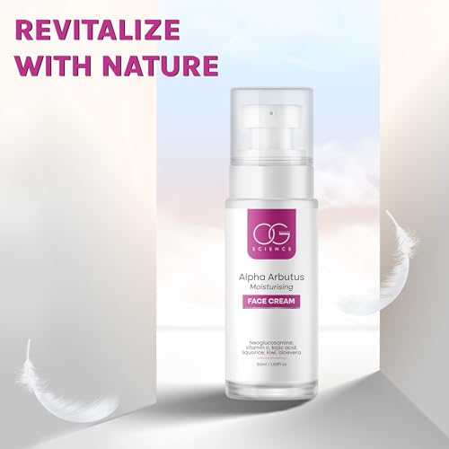 OG BEAUTY SCIENCE Antioxidant Rich Alpha Arbutus Moisturising Face Cream 50 ML for Men &amp; Women(fFROM INDIA)NUZ - View 2 of 5