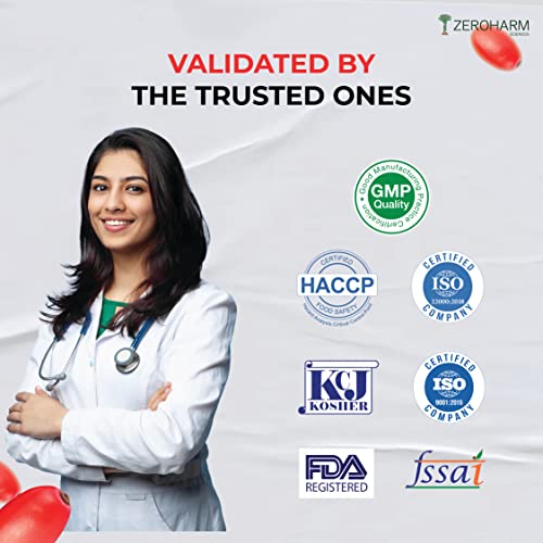 ZEROHARM Holistic Berberine tablets | Berberine extract supplement | Plant based | Balances sugar levels | Supports glucose metabolism | Healthy overall cholesterol levels | 60 veg tablets. - View 6 of 8