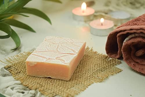 SVATV Handmade Sugar Natural Soap ll For All Skin types 100g Bar ll Kosher Certified (Sndalwood Kesar) FROM DUBAI (SAM) - View 2 of 3