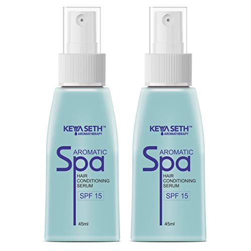 KEYA SETH AROMATHERAPY, DEVICE OF DROP Aromatic Spa Hair Conditioning Serum with SPF 15 42ml Pack of 2  (FROM INDIA SAB) - Related product