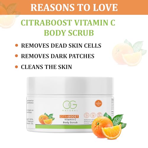 OG BEAUTY NATURAL Citraboost Vitamin C Body Scrub 200 Ml(fFROM INDIA)NUZ - View 3 of 5