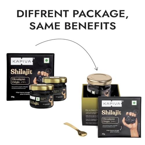 Kapiva Himalayan Shilajit/Shilajeet Resin 40g - For Endurance and Stamina | Contains Lab Report - View 4 of 5
